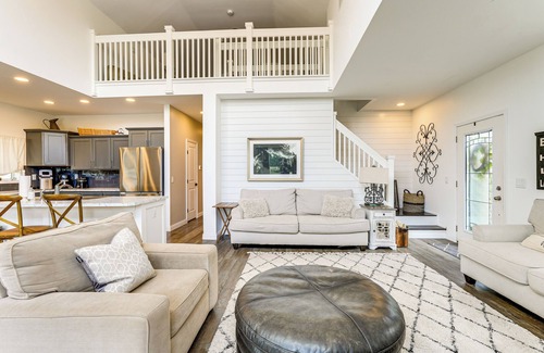 Syracuse House | Sleek Getaway on Lake Wawasee w/Private Dock!