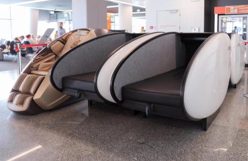 Okecie Hotel | Sleeping Pods GoSleep - Inside of Warsaw Chopin Airport, non schengen restricted zone after passport control, near Gate 2N