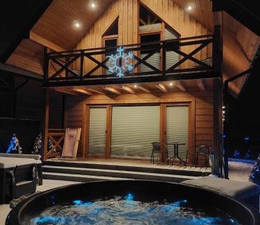 Lapsze Nizne Ski Chalet | Sołtysie Chaty - Domek z prywatną balią