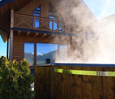 Lapsze Nizne Ski Chalet | Sołtysie Chaty - Domek z prywatną balią