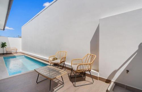 Coco House | Sophisticated Home with a Chic Design and a Private Terrace with a Plunge Pool