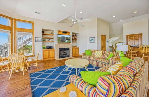 Avon House | Soundfront Dog Friendly Home w/Pool, Hot Tub, Elevator, Private Sound Boardwalk