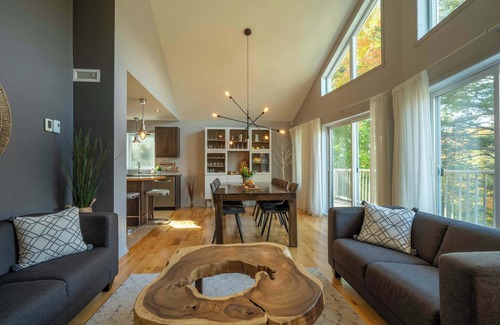 Sainte-Beatrix Ski Chalet | Spa and Pool Table - Le Picasso