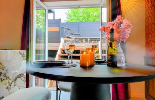 Niederbronn-les-Bains Apartment | Spa privatif - La Courtisane - Terrasse 40m2 - love-room-alsace-67