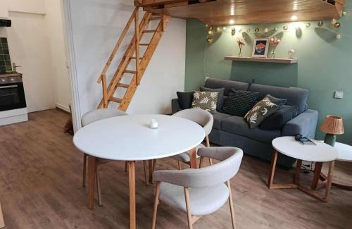 Malo-les-Bains Apartment | Spacieux studio avec Mezzanine Top rénové capacité 4 personnes, Aquae Mare