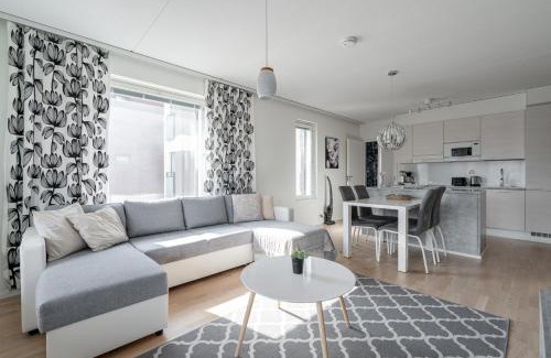 Jyvaskyla Apartment | Spacious 2BR Apt with Sauna & Private Balcony with Lake View