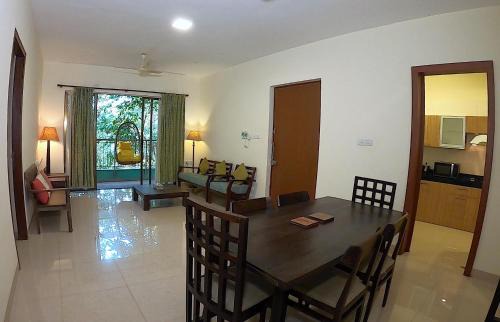 Betim Apartment | Spacious 3BR Oasis with Wi-Fi short Drive to Panjim & Casinos C1-101