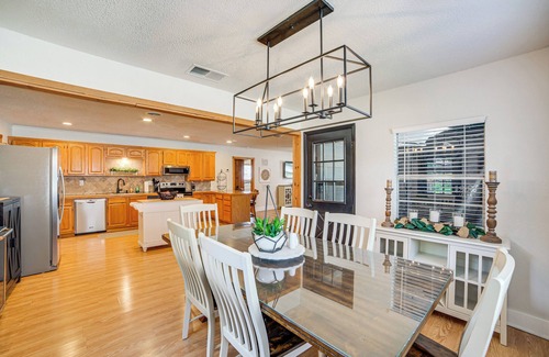 Gun Barrel City House | Spacious Deck: Waterfront Home in Gun Barrel City!