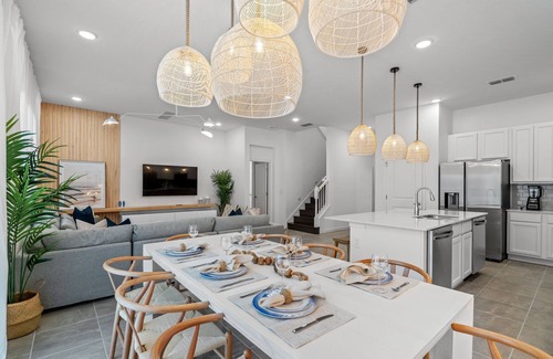 Florida Central Atlantic Coast House | Spacious Home with Private Pool, Summer Kitchen, PS5, Themed Rooms & Club access