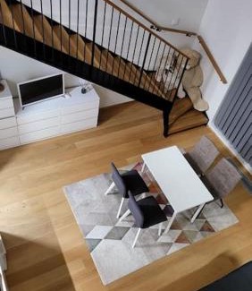 Tampere Apartment | Spacious loft apartment with a lake view