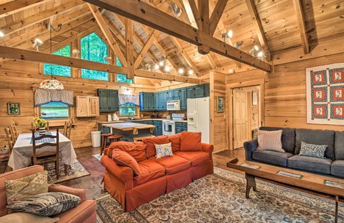 Sky Valley House | Spacious Pet-Friendly Cabin in Sky Valley!