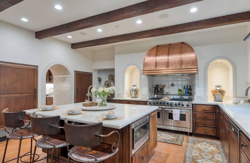 La Quinta House | Spanish-Style Hacienda w/Courtyard, Pool, Spas & Mtn Views | Casa de la Roca