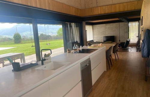 Rubayo House | Spectacular architect's house with wonderful views of the meadows of Cantabria.