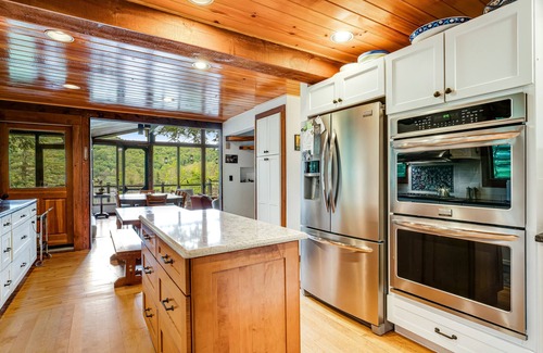 Hubbardton House | Spectacular dog-friendly lakefront house with washer/dryer & fast WiFi