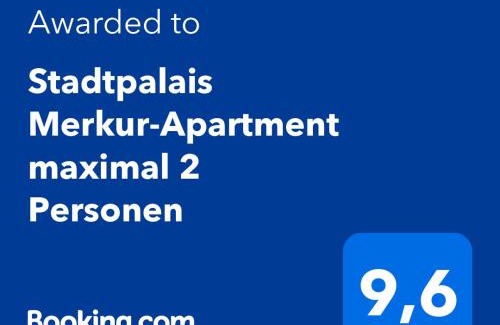 Bautzen Apartment | Stadtpalais Merkur-Apartment maximal 2 Personen