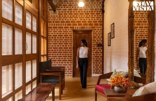 Sangavi Villa | StayVista at Orchard by the River with Bonfire, BBQ