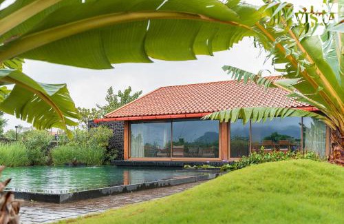 Nashik Villa | StayVista at Stonescape Villa with Pool, Lawn & Mountain View
