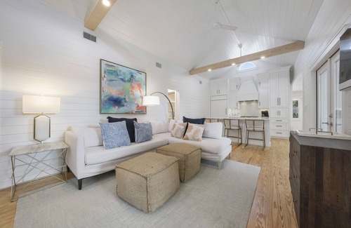 Seaside Cottage | Steps To Beach in Seaside, FL, Pet Friendly, Designer Home + 2 Adult Bikes!