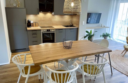 Haundorf Apartment | Stilvolle Ferienwohnung im EG für 4 Personen