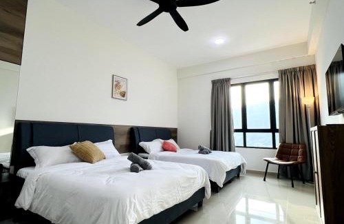 Melayu Apartment | Studio 2bed4pax KekLokSi View