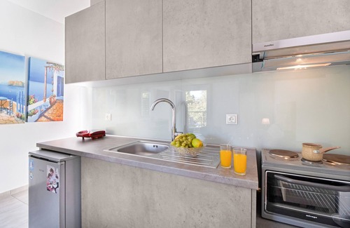 Anthousa Apartment | Studio Apartment 'Deluxe 2 Adults - B' with Shared Terrace, Wi-Fi and Air Conditioning