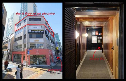Busanjin Apartment | STUDIO BIS Licensed jeonpo Cafe street King beds 3-min subway