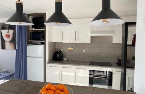 Le Barcares Apartment | Studio Cabine à Le Barcarès, 4 couchages, terrasse, parking, piscine et activités sportives - FR-1-195-23