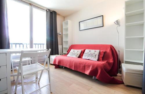 Flaine Apartment | Studio Cabine Sud, centre de Flaine, linge et menage compris