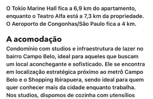 Brooklin Paulista Apartment | Studio Campo Belo