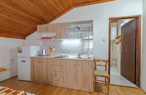 Zastrazisce Apartment | Studio flat with balcony Cove Vela Stiniva, Hvar (AS-14511-c)