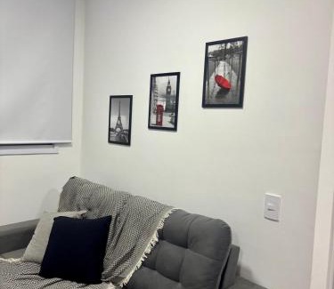 Mogi das Cruzes Apartment | Studio Home Office Completo Cama Queen e Ar Condicionado Vista Panorâmica
