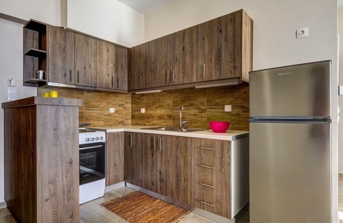 Ravdoucha Apartment | Studio in Ravdoucha with Sea View Balcony