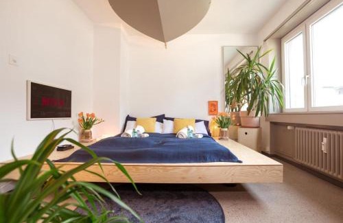 Basel City Centre Apartment | Studio Silver - Central City - Free Parking