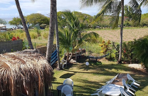 Tartane Apartment | Studio Ti punch in tropical garden 100m from the beach of La Brèche