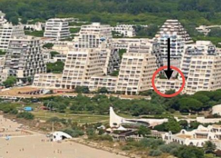 La Grande-Motte Apartment | Studio Vue Mer, Vélos, Terrasse, Ascenseur et Garage 6mn à pied