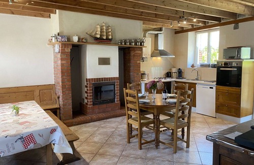 Saint-Maurice-en-Cotentin House | Stunning villa for 6 guests with WIFI, TV, terrace and pets allowed