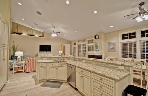 Ocean View House | Stunning 6 bedroom 3.5 bath House in Bear Trap Dunes Community! Wifi Available, Pool, Fitness Center, Beach Shuttle, Tennis, Golf!