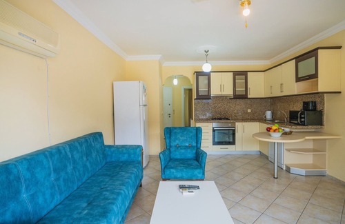Fethiye City Center Apartment | stunning one bedroom apartment in fethiye with private beach and 24/7 security