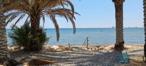 Oroklini Apartment | Stunning Top-Floor Beachfront Apartment