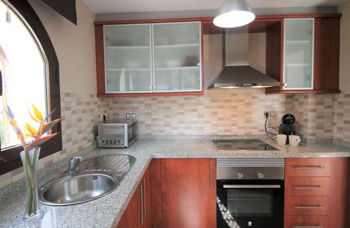 Polop House | Stunning villa for 6 guests with pool, A/C, WIFI, TV, patio and panoramic view