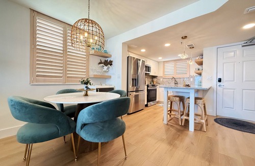 New Smyrna Beach Condo | Stylish Oceanfront Corner Condo Steps to Beach & Flagler Ave Fun