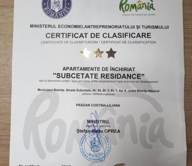 Bistrita Apartment | Subcetate Residence