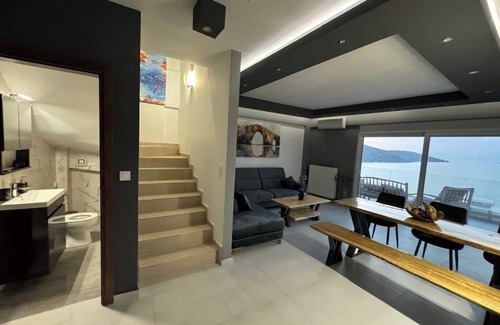 Amfilochia Apartment | Suite 4 on the hill - Stunning Panoramic View