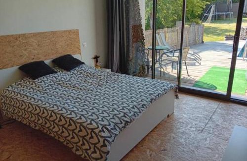 Saint-Aignan Bed & Breakfast | Suite contemporaine et spa privatif