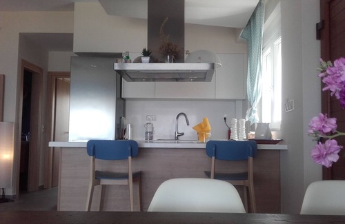 Kokinos Pirgos House | Suite Iris in South Crete. Ideal type of accommodation with amazing sea view