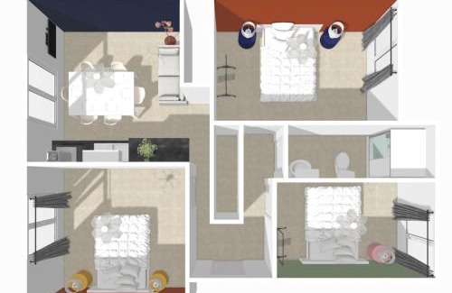 Oullins Apartment | Suite Othello - Metro Oullins - Wifi