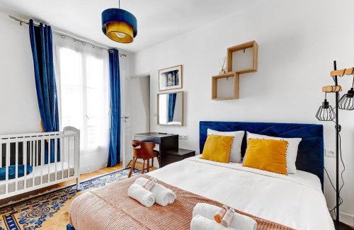 19th Arrondissement Apartment | Suite Petit - Havre de paix au cœur de Paris