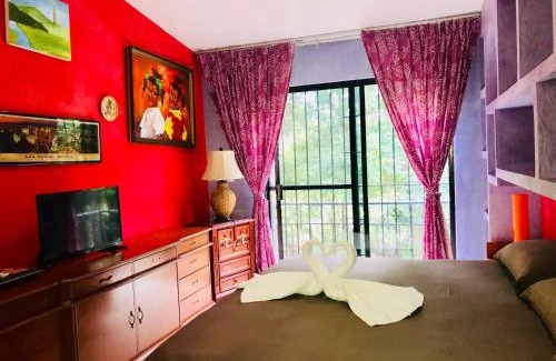 Playacar Bed & Breakfast | Sunrise Double Room in Stunning Villa Playacar Ii