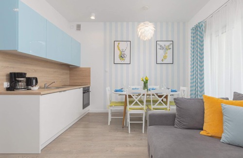 Grzybowo Apartment | Sunset Resort 106 | 1 Bedroom | Terrace | Parking