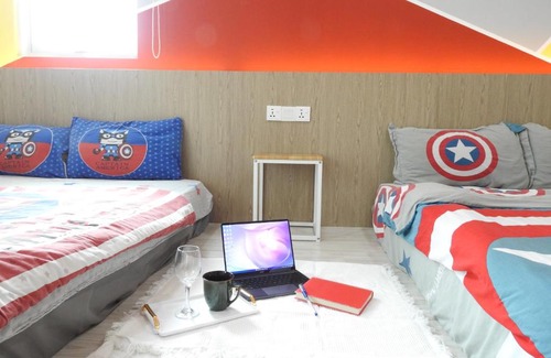 Kampung Sembulan Baru Apartment | Superb Avengers Theme 舒沛复仇联盟主题 Sutera Avenue 2 Bedroom